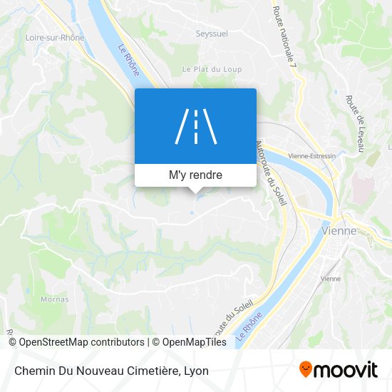 Chemin Du Nouveau Cimetière plan
