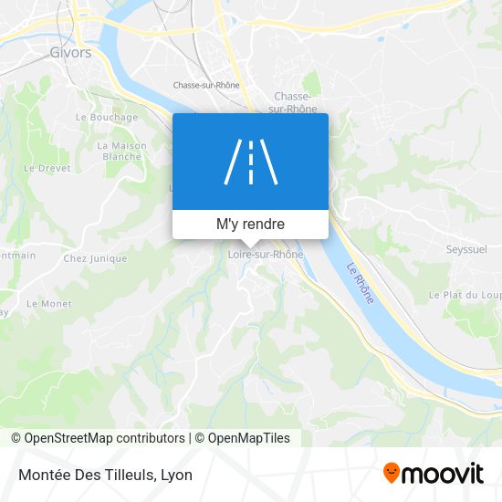 Montée Des Tilleuls plan