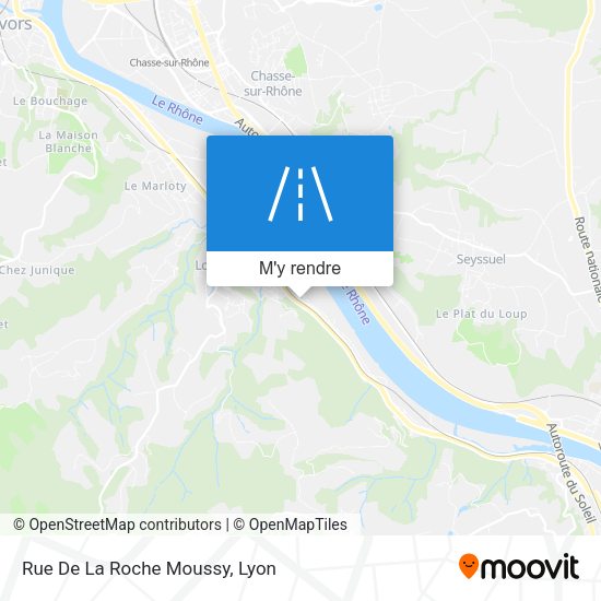 Rue De La Roche Moussy plan