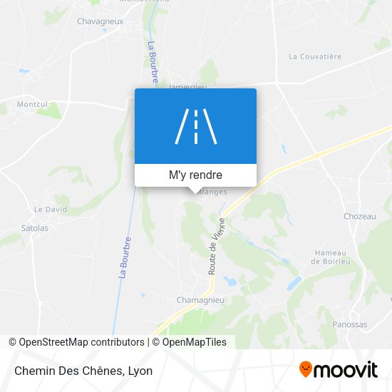 Chemin Des Chênes plan
