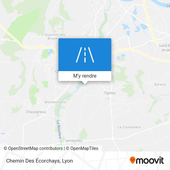 Chemin Des Écorchays plan