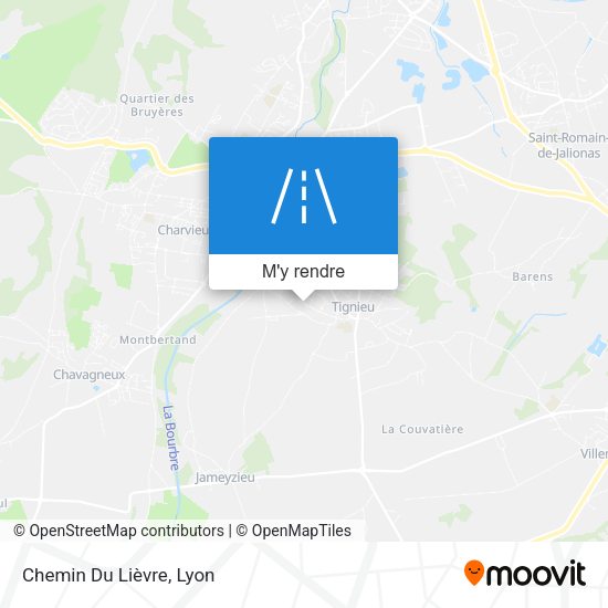 Chemin Du Lièvre plan
