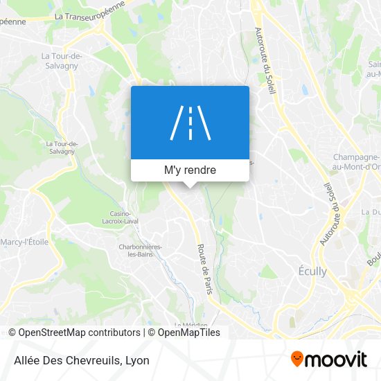 Allée Des Chevreuils plan