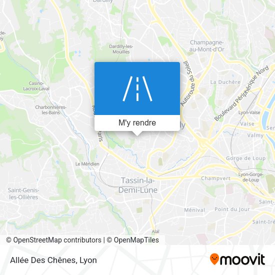 Allée Des Chênes plan