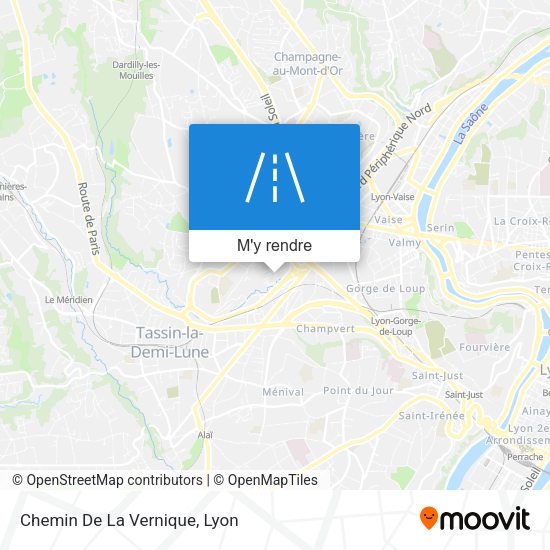 Chemin De La Vernique plan