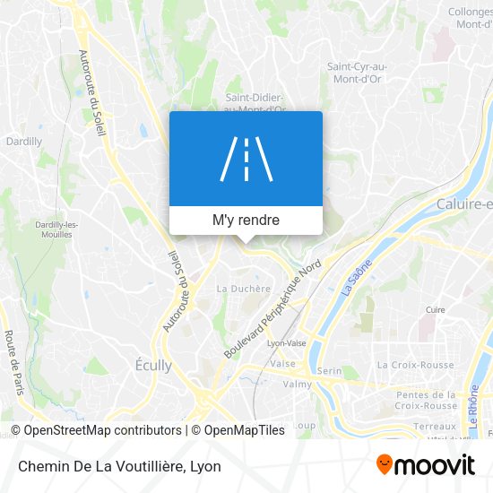 Chemin De La Voutillière plan