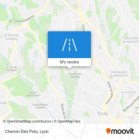 Chemin Des Prés plan