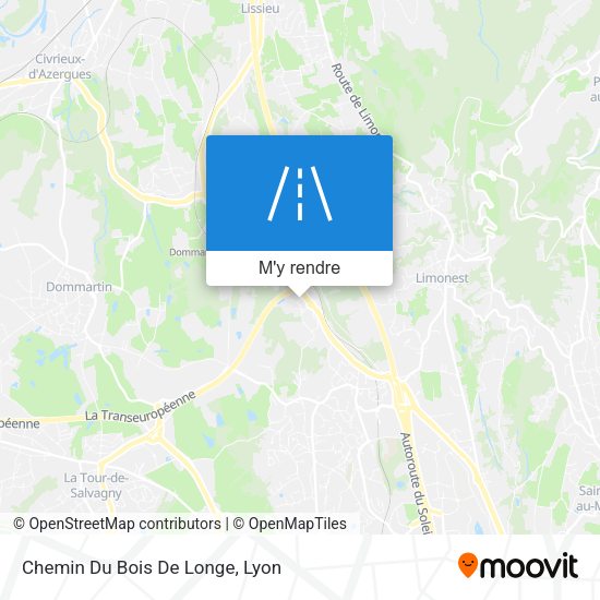 Chemin Du Bois De Longe plan