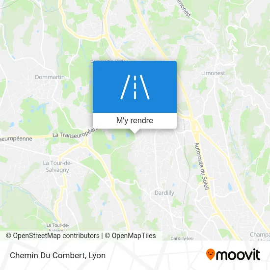 Chemin Du Combert plan