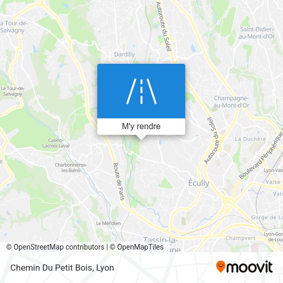 Chemin Du Petit Bois plan
