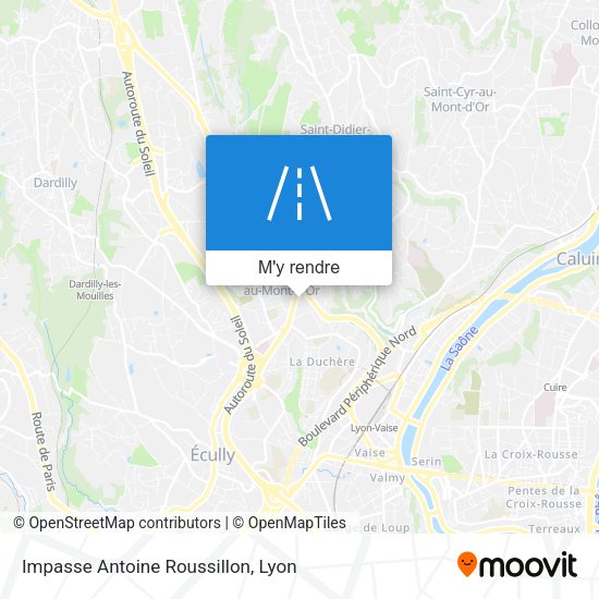 Impasse Antoine Roussillon plan