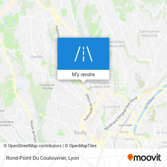 Rond-Point Du Coulouvrier plan
