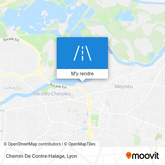 Chemin De Contre-Halage plan