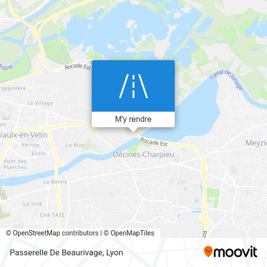 Passerelle De Beaurivage plan