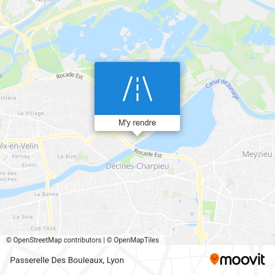 Passerelle Des Bouleaux plan