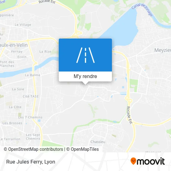 Rue Jules Ferry plan