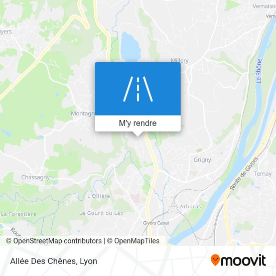 Allée Des Chênes plan