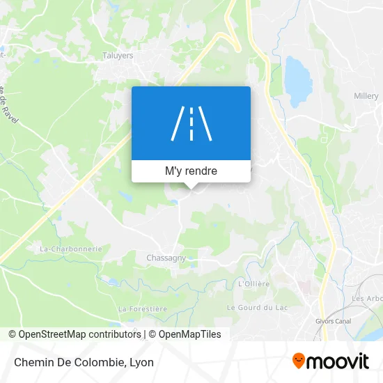 Chemin De Colombie plan