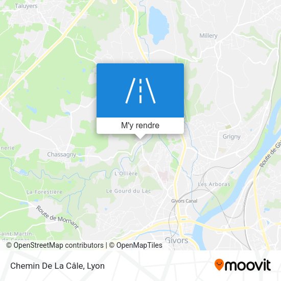 Chemin De La Câle plan