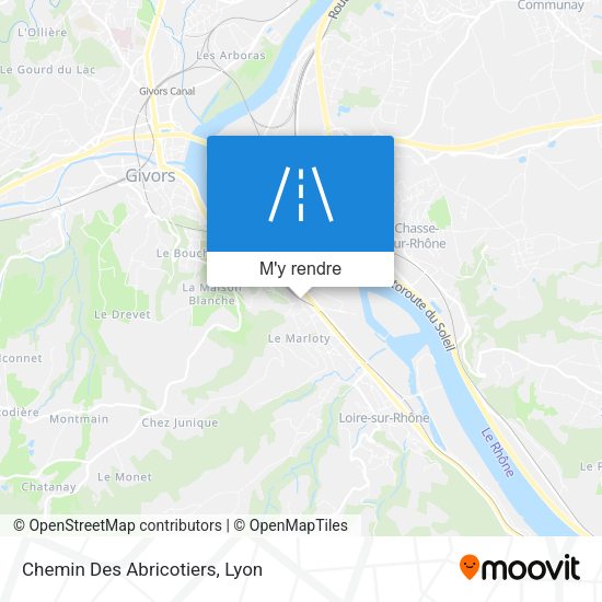 Chemin Des Abricotiers plan