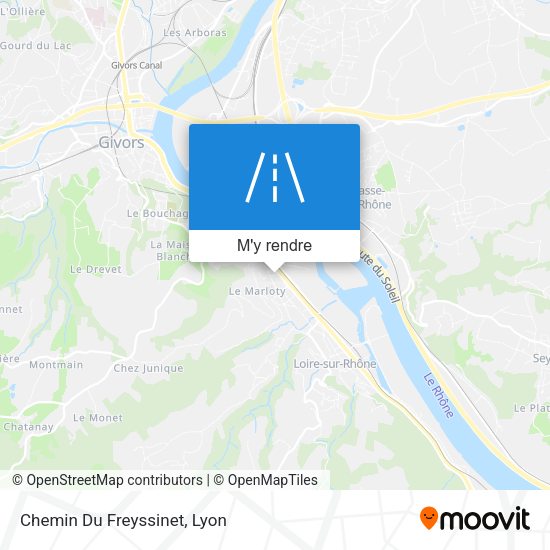 Chemin Du Freyssinet plan