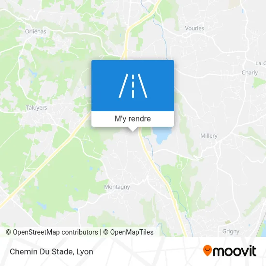 Chemin Du Stade plan