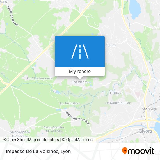 Impasse De La Voisinée plan