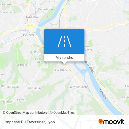 Impasse Du Freyssinet plan