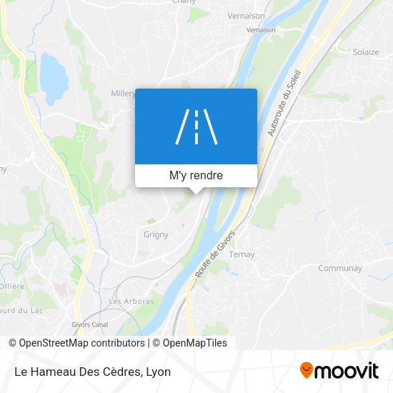 Le Hameau Des Cèdres plan