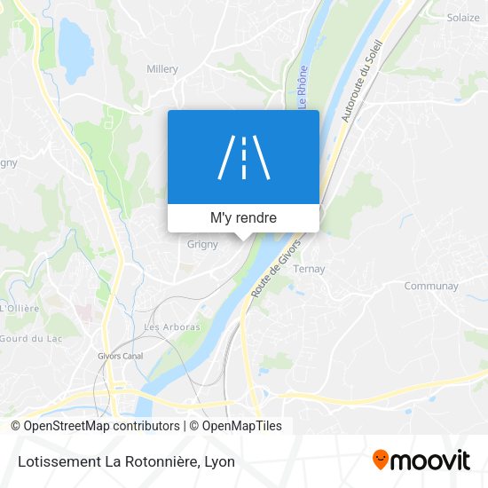 Lotissement La Rotonnière plan