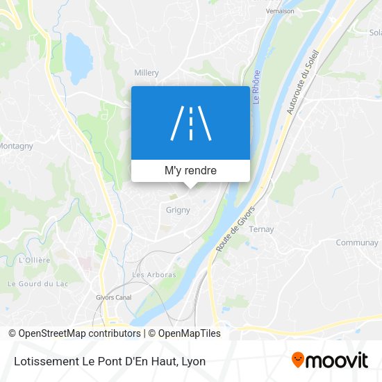 Lotissement Le Pont D'En Haut plan