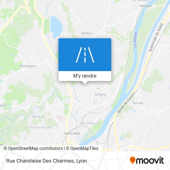 Rue Charolaise Des Charmes plan