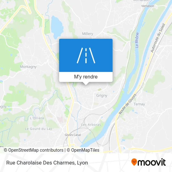 Rue Charolaise Des Charmes plan