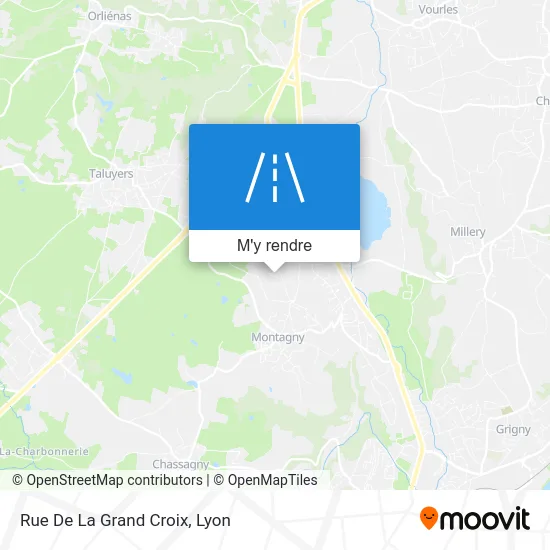 Rue De La Grand Croix plan