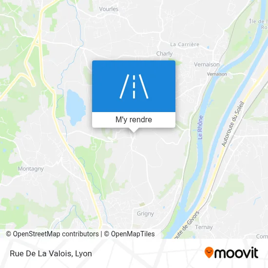 Rue De La Valois plan