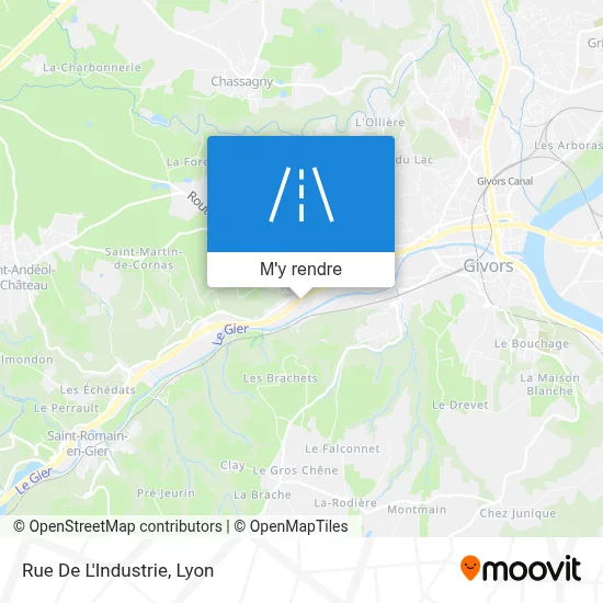 Rue De L'Industrie plan