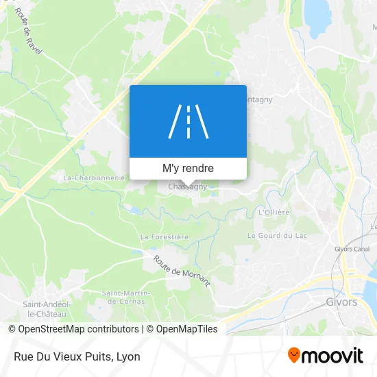 Rue Du Vieux Puits plan