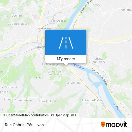 Rue Gabriel Péri plan