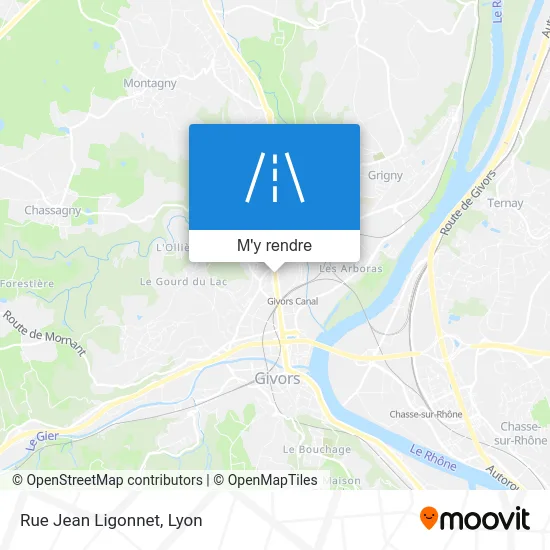 Rue Jean Ligonnet plan