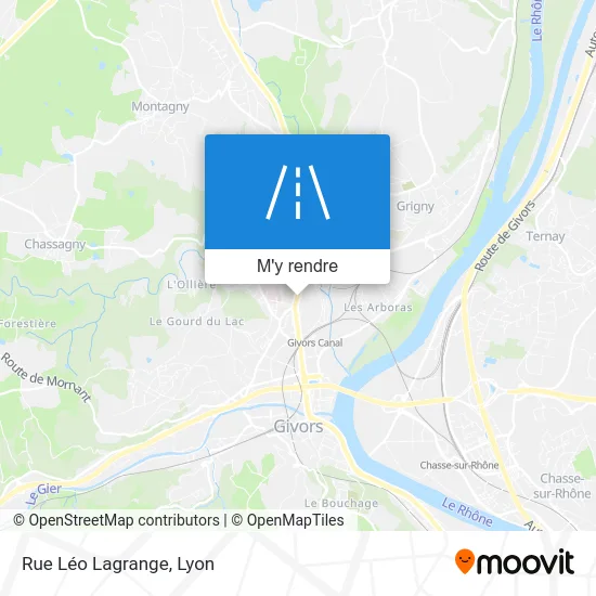 Rue Léo Lagrange plan