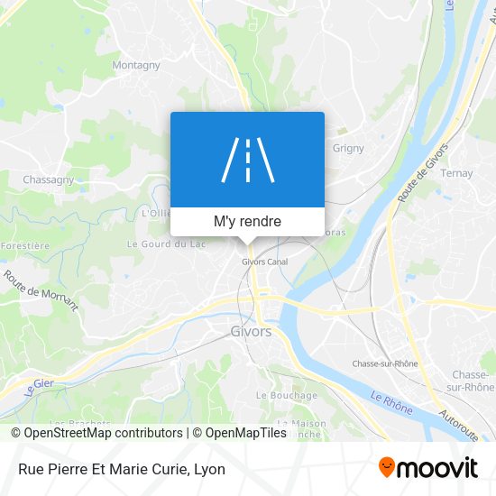 Rue Pierre Et Marie Curie plan