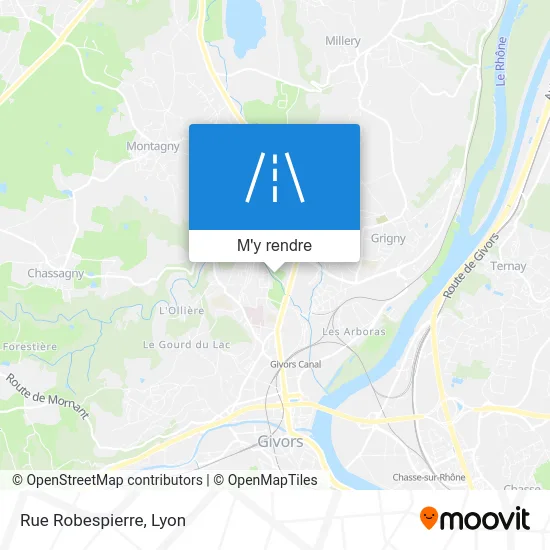 Rue Robespierre plan