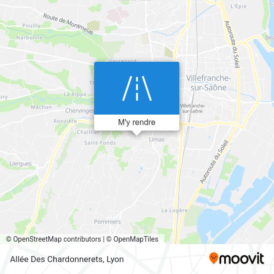 Allée Des Chardonnerets plan
