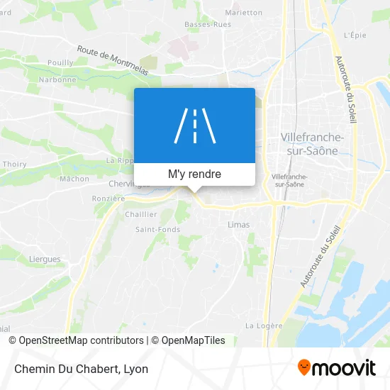 Chemin Du Chabert plan