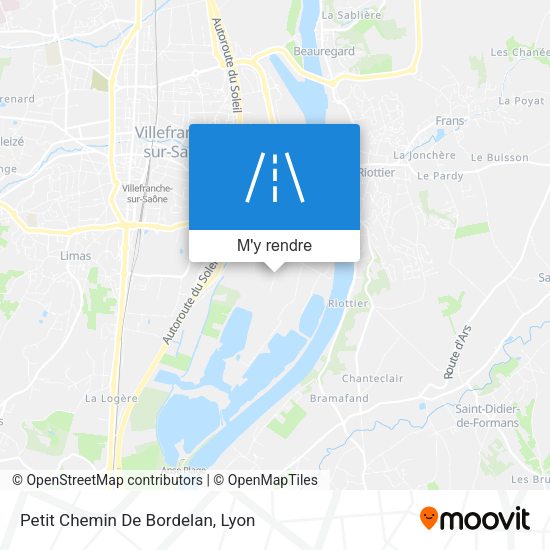 Petit Chemin De Bordelan plan
