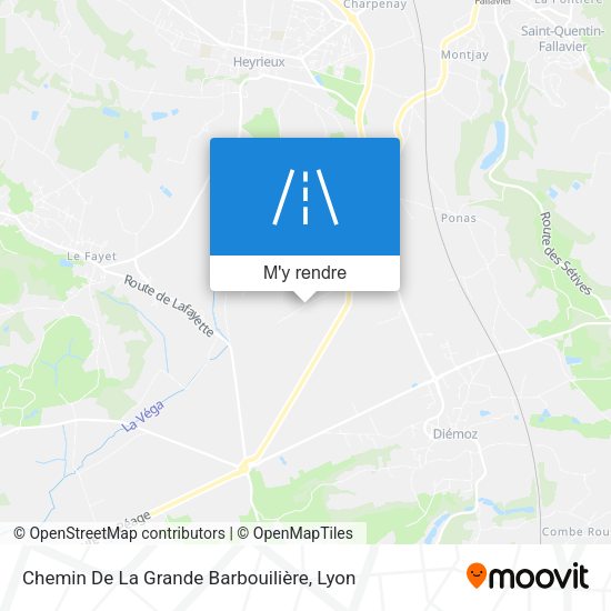 Chemin De La Grande Barbouilière plan