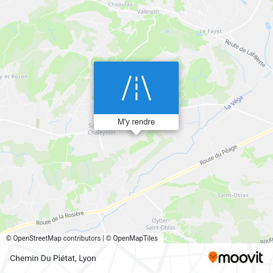 Chemin Du Piétat plan