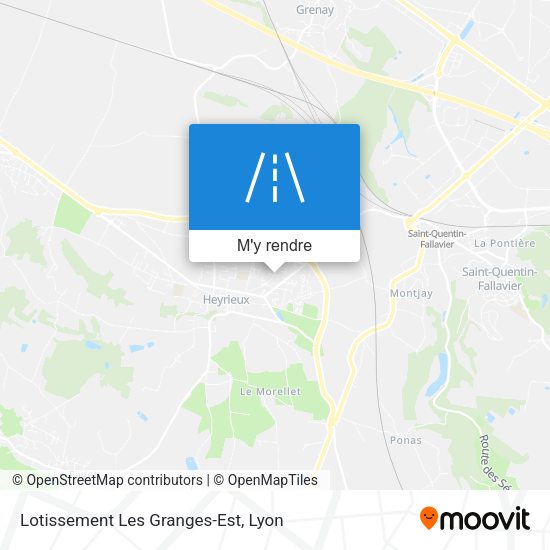 Lotissement Les Granges-Est plan