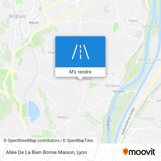 Allée De La Bien Bonne Maison plan