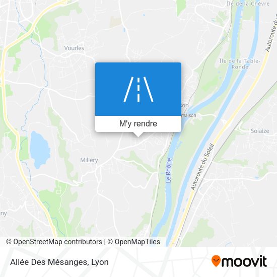 Allée Des Mésanges plan